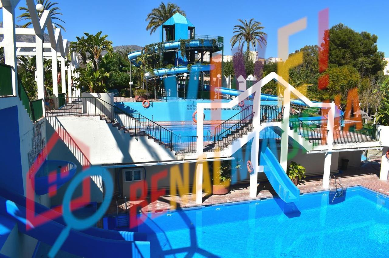 VIVE BENALMÁDENA Apartamento BENAL BEACH 423, Primera Línea de Playa, Parque Acuático Exterior foto